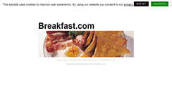 Desktop Screenshot of breakfast.com